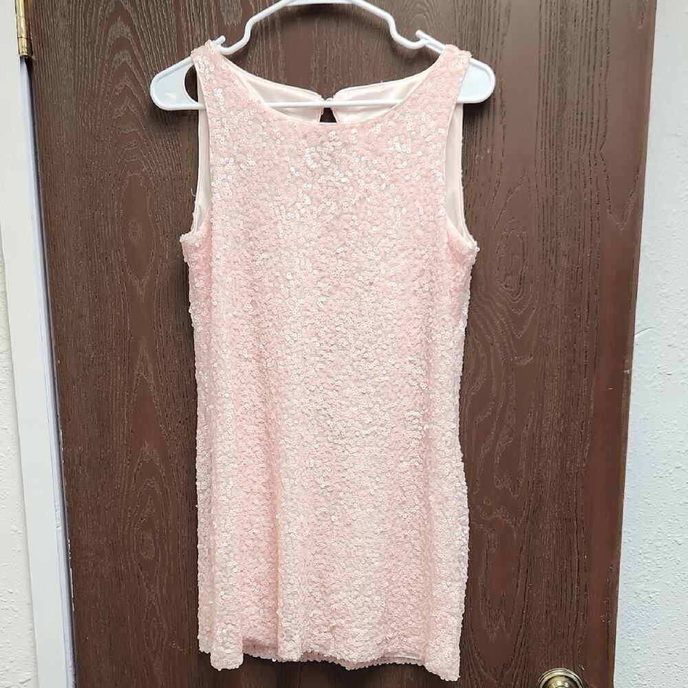 H&M Pink Sequin Mini Dress
